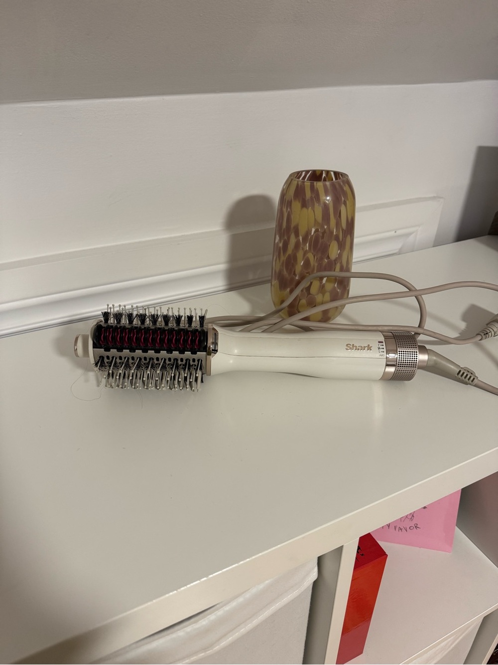 White Hot Air Styling Brush